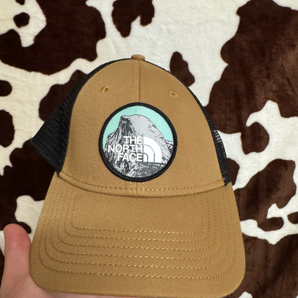 The North Face Black and Tan Cap